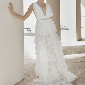 Untamed Petals Ruffle Dress